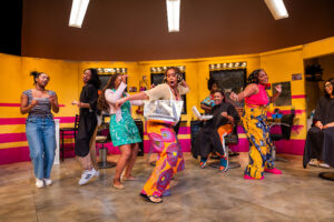 THEATER: JAJA’S AFRICAN HAIR BRAIDING, KIMBERLY AKINBO, THE SPITFIRE GRILL, FOUNDING F%!#ERS